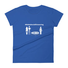 画像をギャラリービューアに読み込む, Women's short sleeve t-shirt #AlohaSocialDistancing Series Various Colors - ALOHA GIRL STYLE