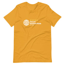画像をギャラリービューアに読み込む, Short-Sleeve Unisex T-Shirt Hawaii Business Mode Official Logo Various Colors - ALOHA GIRL STYLE