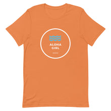 画像をギャラリービューアに読み込む, Short-Sleeve Unisex T-Shirt ALOHA GIRL STYLE WAVE Various Colors - ALOHA GIRL STYLE