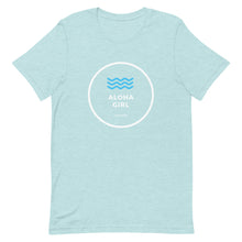 画像をギャラリービューアに読み込む, Short-Sleeve Unisex T-Shirt ALOHA GIRL STYLE WAVE Various Colors - ALOHA GIRL STYLE
