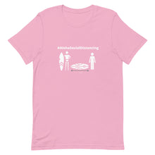 画像をギャラリービューアに読み込む, ベストセラー!売れ筋商品第1位!男女兼用Tシャツ Short-Sleeve Unisex T-Shirt #AlohaSocialDistancing Series Various Colors - ALOHA GIRL STYLE