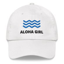 画像をギャラリービューアに読み込む, Dad hat ALOHA GIRL STYLE WAVE White - ALOHA GIRL STYLE
