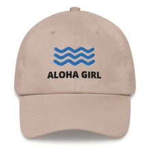 画像をギャラリービューアに読み込む, Dad hat ALOHA GIRL STYLE WAVE White - ALOHA GIRL STYLE