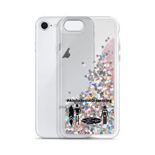 画像をギャラリービューアに読み込む, Liquid Glitter iPhone Case #AlohaSocialDistancing Series Gold/Silver/Pink - ALOHA GIRL STYLE