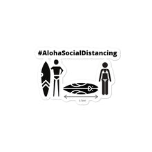 画像をギャラリービューアに読み込む, Bubble-free stickers Border Version #AlohaSocialDistancing Series - ALOHA GIRL STYLE