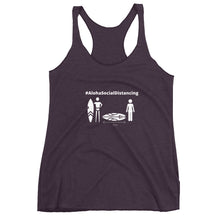 画像をギャラリービューアに読み込む, Women's Racerback Tank #AlohaSocialDistancing Various Colors - ALOHA GIRL STYLE