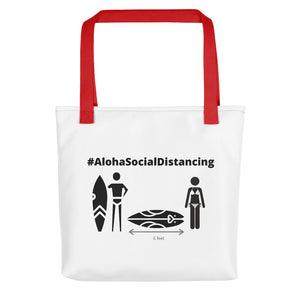 Tote bag #AlohaSocialDistancing Series - ALOHA GIRL STYLE