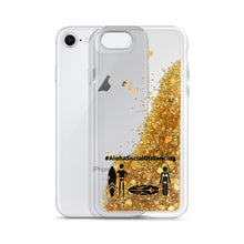 画像をギャラリービューアに読み込む, Liquid Glitter iPhone Case #AlohaSocialDistancing Series Gold/Silver/Pink - ALOHA GIRL STYLE