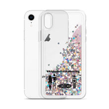 画像をギャラリービューアに読み込む, Liquid Glitter iPhone Case #AlohaSocialDistancing Series Gold/Silver/Pink - ALOHA GIRL STYLE