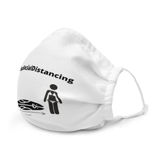 画像をギャラリービューアに読み込む, Face mask #AlohaSocialDistancing Series White - ALOHA GIRL STYLE