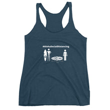 画像をギャラリービューアに読み込む, Women's Racerback Tank #AlohaSocialDistancing Various Colors - ALOHA GIRL STYLE