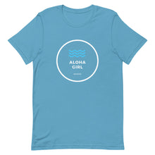 画像をギャラリービューアに読み込む, Short-Sleeve Unisex T-Shirt ALOHA GIRL STYLE WAVE Various Colors - ALOHA GIRL STYLE