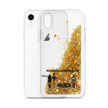 画像をギャラリービューアに読み込む, Liquid Glitter iPhone Case #AlohaSocialDistancing Series Gold/Silver/Pink - ALOHA GIRL STYLE