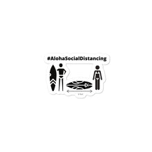 画像をギャラリービューアに読み込む, Bubble-free stickers Border Version #AlohaSocialDistancing Series - ALOHA GIRL STYLE