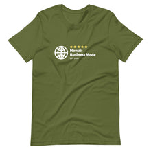 画像をギャラリービューアに読み込む, Short-Sleeve Unisex T-Shirt Hawaii Business Mode Official Logo Various Colors - ALOHA GIRL STYLE