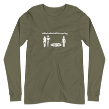 画像をギャラリービューアに読み込む, Unisex Long Sleeve Tee #AlohaSocialDistancing Series Varios Colors - ALOHA GIRL STYLE