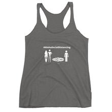 画像をギャラリービューアに読み込む, Women's Racerback Tank #AlohaSocialDistancing Various Colors - ALOHA GIRL STYLE