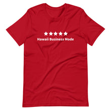 画像をギャラリービューアに読み込む, Short-Sleeve Unisex T-Shirt Hawaii Business Mode Five Star(5つ星) - ALOHA GIRL STYLE