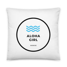 画像をギャラリービューアに読み込む, Basic Pillow Aloha Girl Style Wave - ALOHA GIRL STYLE