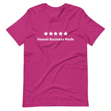 画像をギャラリービューアに読み込む, Short-Sleeve Unisex T-Shirt Hawaii Business Mode Five Star(5つ星) - ALOHA GIRL STYLE