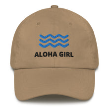 画像をギャラリービューアに読み込む, Dad hat ALOHA GIRL STYLE WAVE White - ALOHA GIRL STYLE