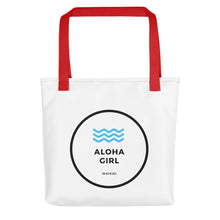 画像をギャラリービューアに読み込む, Tote bag Aloha Girl Style Wave - ALOHA GIRL STYLE