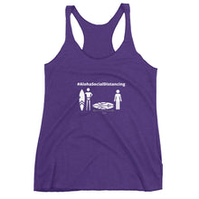 画像をギャラリービューアに読み込む, Women's Racerback Tank #AlohaSocialDistancing Various Colors - ALOHA GIRL STYLE