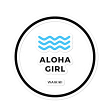 画像をギャラリービューアに読み込む, Bubble-free stickers Aloha Girl Style Wave Border Version - ALOHA GIRL STYLE
