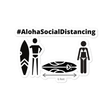 画像をギャラリービューアに読み込む, Bubble-free stickers Border Version #AlohaSocialDistancing Series - ALOHA GIRL STYLE