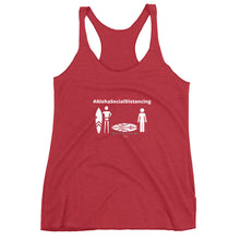 画像をギャラリービューアに読み込む, Women's Racerback Tank #AlohaSocialDistancing Various Colors - ALOHA GIRL STYLE