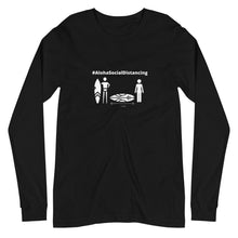 画像をギャラリービューアに読み込む, Unisex Long Sleeve Tee #AlohaSocialDistancing Series Varios Colors - ALOHA GIRL STYLE