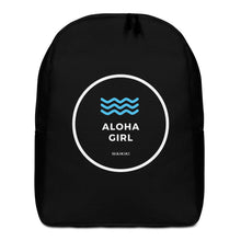 画像をギャラリービューアに読み込む, Minimalist Backpack Aloha Girl Style Wave Black - ALOHA GIRL STYLE