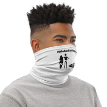 画像をギャラリービューアに読み込む, チューブマスク #AlohaSocialDistancing Series ホワイトカラー - ALOHA GIRL STYLE