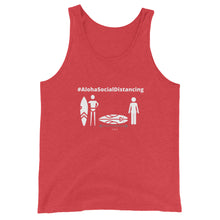 画像をギャラリービューアに読み込む, Unisex Tank Top #AlohaSocialDistancing Series Various Colors - ALOHA GIRL STYLE