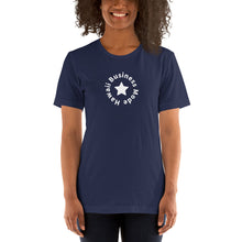 画像をギャラリービューアに読み込む, Short-Sleeve Unisex T-Shirt Hawaii Business Mode Lone Star Round Version - ALOHA GIRL STYLE