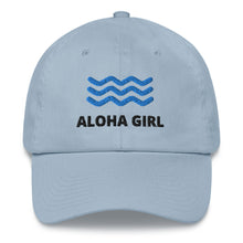 画像をギャラリービューアに読み込む, Dad hat ALOHA GIRL STYLE WAVE White - ALOHA GIRL STYLE