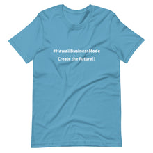 画像をギャラリービューアに読み込む, Short-Sleeve Unisex T-Shirt #HawaiiBusinessMode Create the Future!! 胸の文字を自由に入れられます！ - ALOHA GIRL STYLE
