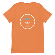 画像をギャラリービューアに読み込む, Short-Sleeve Unisex T-Shirt ALOHA GIRL STYLE WAVE Various Colors - ALOHA GIRL STYLE

