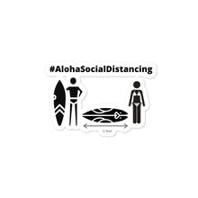 画像をギャラリービューアに読み込む, Bubble-free stickers Border Version #AlohaSocialDistancing Series - ALOHA GIRL STYLE
