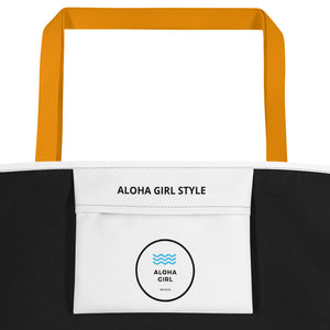 Beach Bag Aloha Girl Style Wave - ALOHA GIRL STYLE