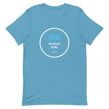 画像をギャラリービューアに読み込む, Short-Sleeve Unisex T-Shirt ALOHA GIRL STYLE WAVE Various Colors - ALOHA GIRL STYLE

