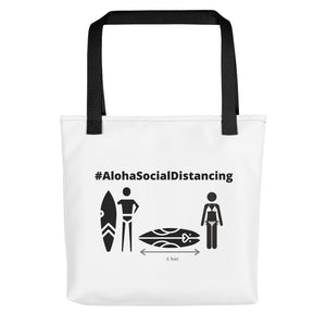 Tote bag #AlohaSocialDistancing Series - ALOHA GIRL STYLE
