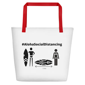 Beach Bag #AlohaSocialDistancing Series - ALOHA GIRL STYLE