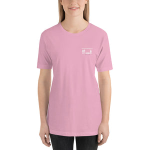 Short-Sleeve Unisex T-Shirt #AlohaSocialDistancing Series Chest Various Colors - ALOHA GIRL STYLE