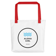 画像をギャラリービューアに読み込む, Tote bag Aloha Girl Style Wave - ALOHA GIRL STYLE
