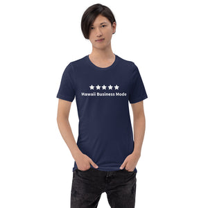Short-Sleeve Unisex T-Shirt Hawaii Business Mode Five Star(5つ星) - ALOHA GIRL STYLE