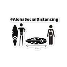 画像をギャラリービューアに読み込む, Bubble-free stickers Border Version #AlohaSocialDistancing Series - ALOHA GIRL STYLE
