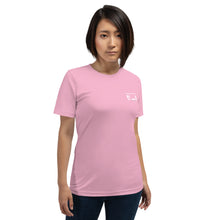画像をギャラリービューアに読み込む, Short-Sleeve Unisex T-Shirt #AlohaSocialDistancing Series Chest Various Colors - ALOHA GIRL STYLE
