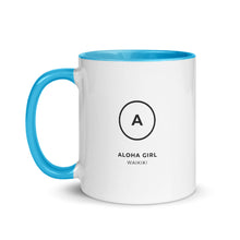 画像をギャラリービューアに読み込む, Mug with Color Inside ALOHA GIRL STYLE - ALOHA GIRL STYLE
