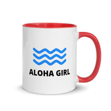 画像をギャラリービューアに読み込む, Mug with Color Inside ALOHA GIRL STYLE WAVE 4 Colors (Yellow/Red/Blue/Black) - ALOHA GIRL STYLE
